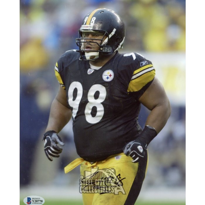 Burgh's Best to Wear It, No. 98: Steelers' Casey Hampton at front