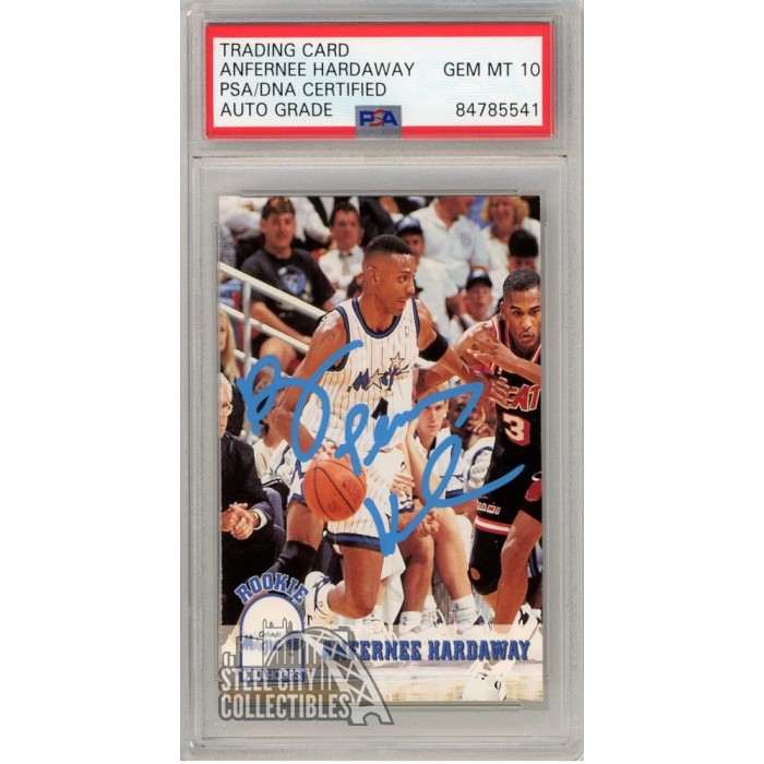 : Anfernee Hardaway basketball card (Memphis Tigers, Penny) 1993  Sports Stars Gold Foil Signature Refractor Rookie : Sports & Outdoors