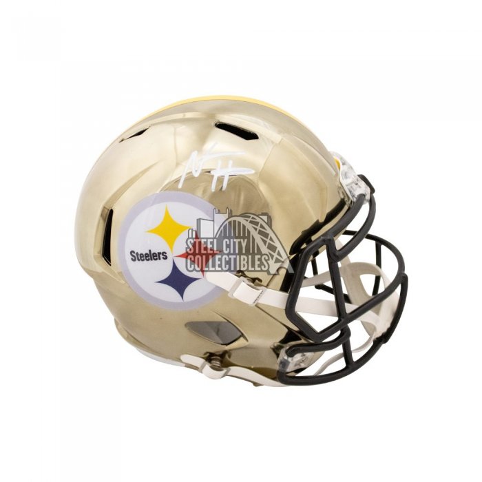 Najee Harris Autographed Steelers Eclipse Authentic Full-Size Football  Helmet - Fanatics