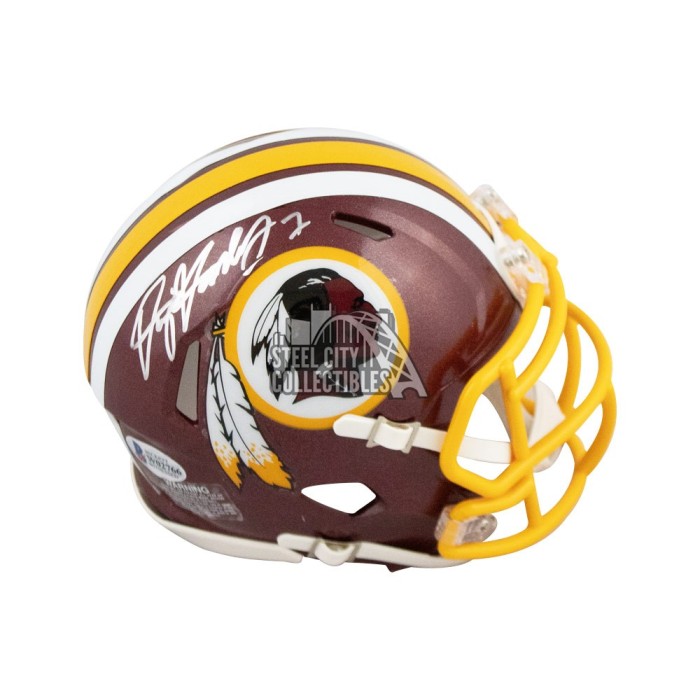 Dwayne Haskins Autographed Washington Redskins Logo Football