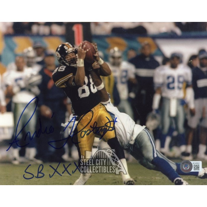 Andre Hastings SB XXX Autographed Pittsburgh Steelers 8x10 Photo - BAS ...