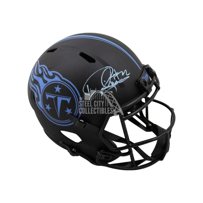 Derrick Henry Autographed Tennessee Titans Ice Mini Football Helmet - BAS  COA