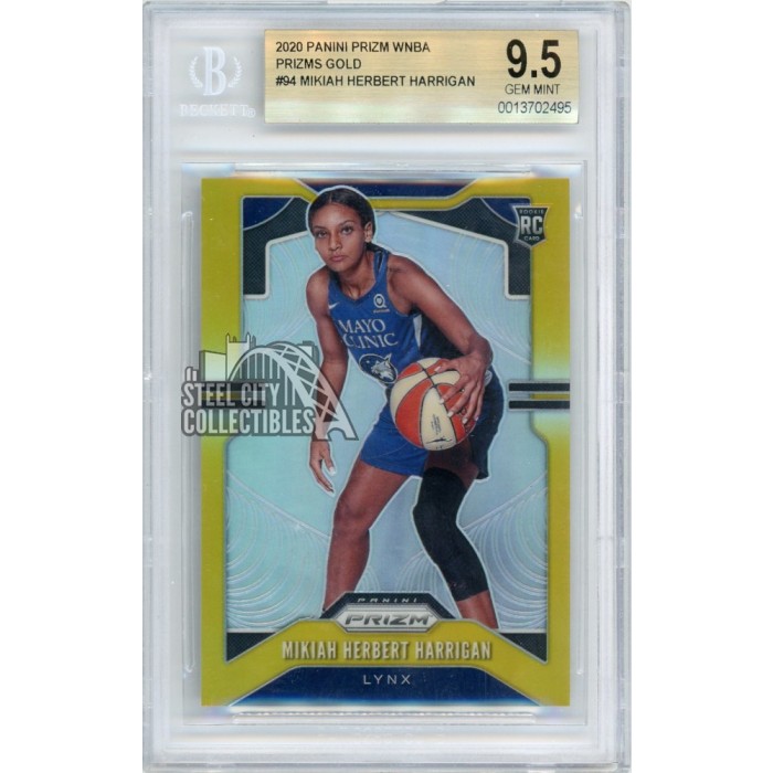 Mikiah Herbert Harrigan 2020 Panini Prizm WNBA Basketball Gold ...