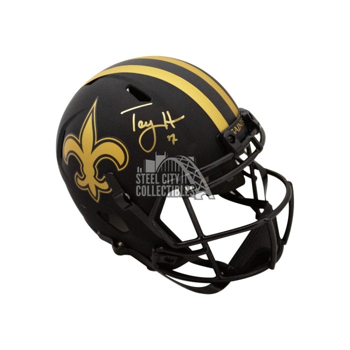 Taysom Hill Autographed New Orleans Custom Black Football Jersey - BAS COA