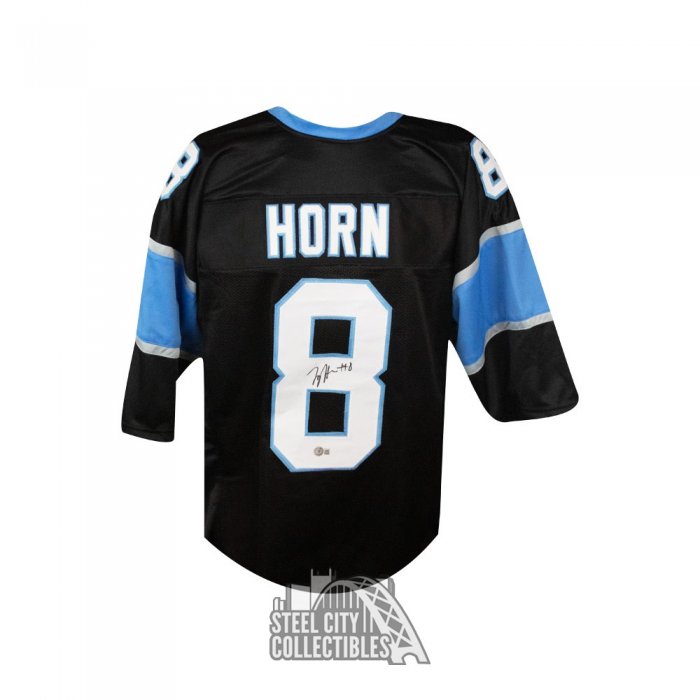 Jaycee Horn Carolina Panthers Game-Used #8 White Jersey vs. New