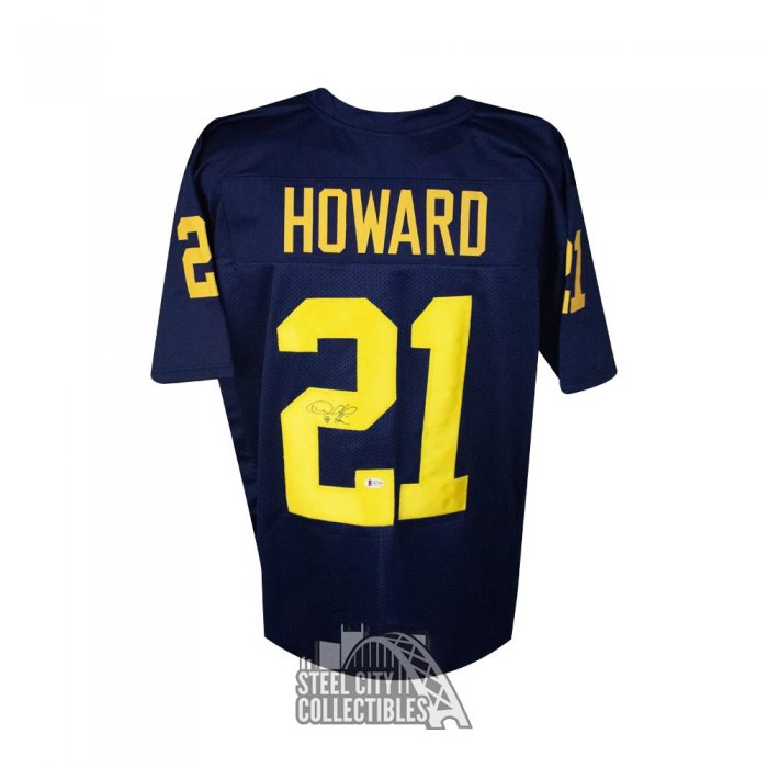 Desmond Howard Autographed Signed Jersey with Heisman 91 - Beckett  Authentic 