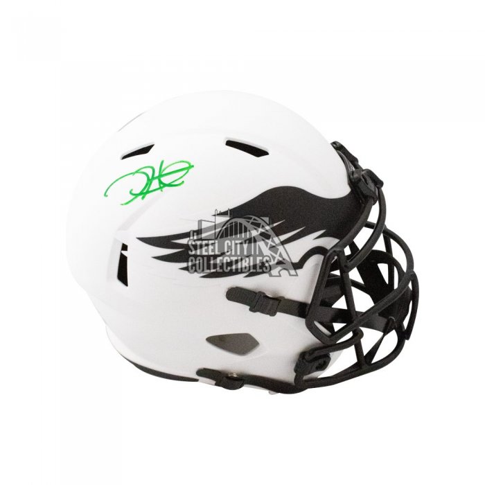 Jalen Hurts Autographed Philadelphia Eagles Lunar Eclipse White