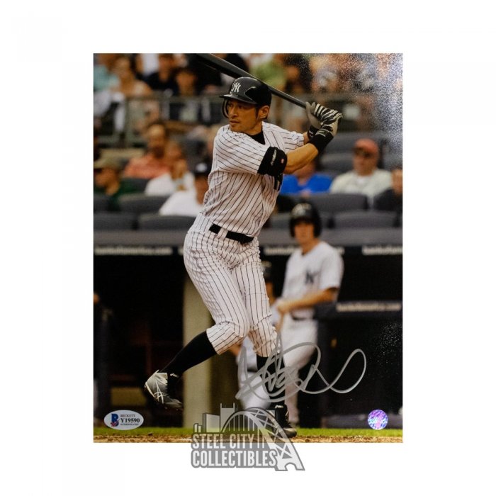 Ichiro Suzuki's 1st Yankees Baseball Card