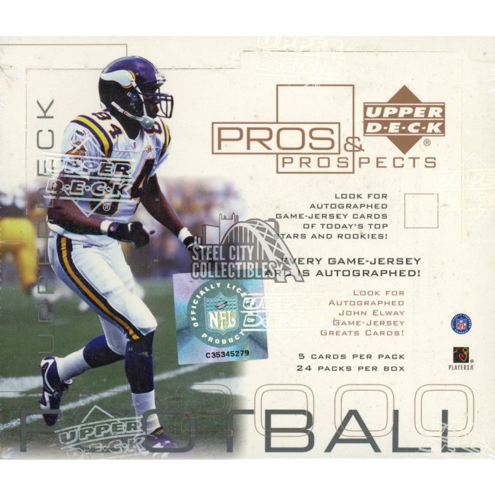 UPPER DECK SPX 2000 FOOTBALL HOBBY PACK / UNOPENED deals / POSSIBLE TOM BRADY ROOKIE C