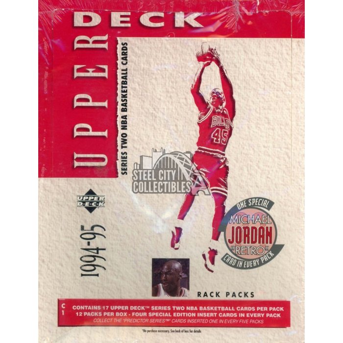 NBA Basketball Cards 1994-95 Series 1 Upper Deck Sealed Box Michael Jordan popular