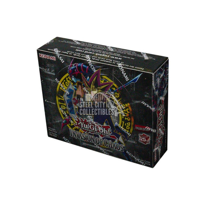 Yu-Gi-Oh! Invasion Of Chaos 25th Anniversary Edition Booster Display Box