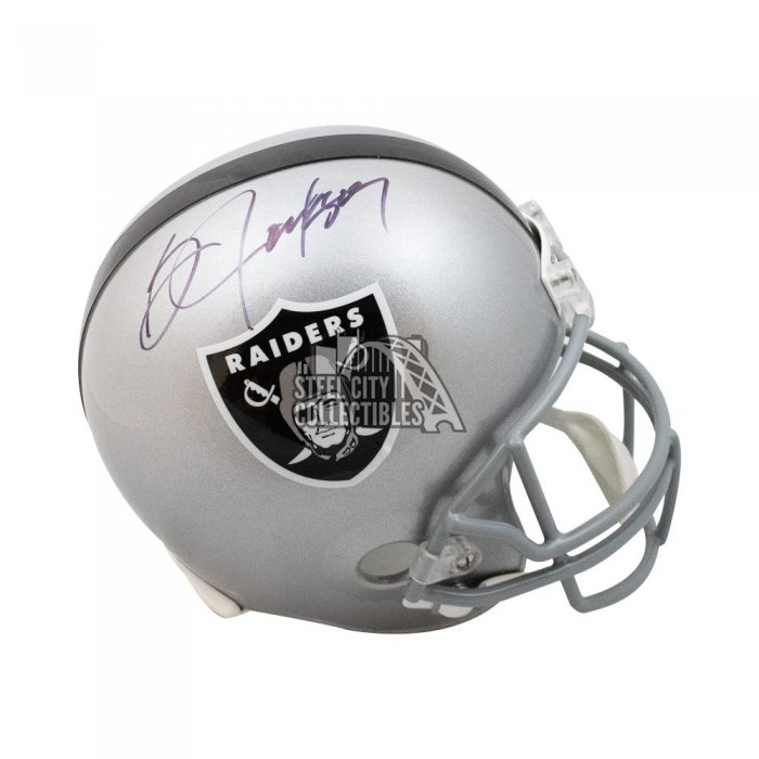 Bo Jackson Autographed Oakland Raiders Replica Full-size Football 