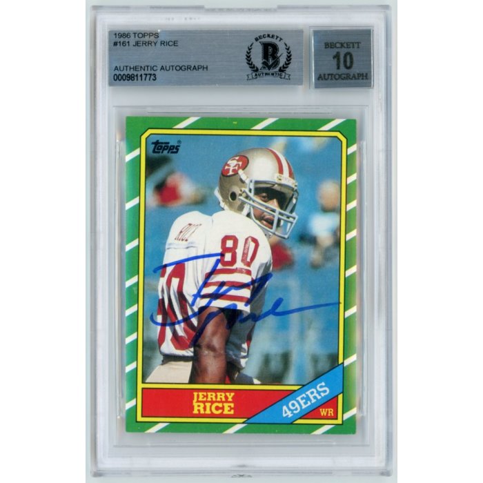 Jerry Rice 1990 Score PSA 10 