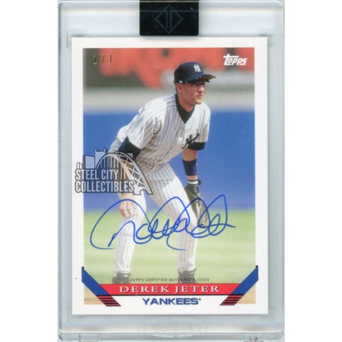 Derek Jeter 2017 Topps Transcendent Framed Autograph 23/25 - BGS 9.5