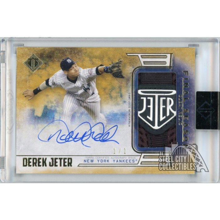 Derek Jeter 2020 Topps Update 20 Years of The Captain Commemorative Patches  #20YCC01