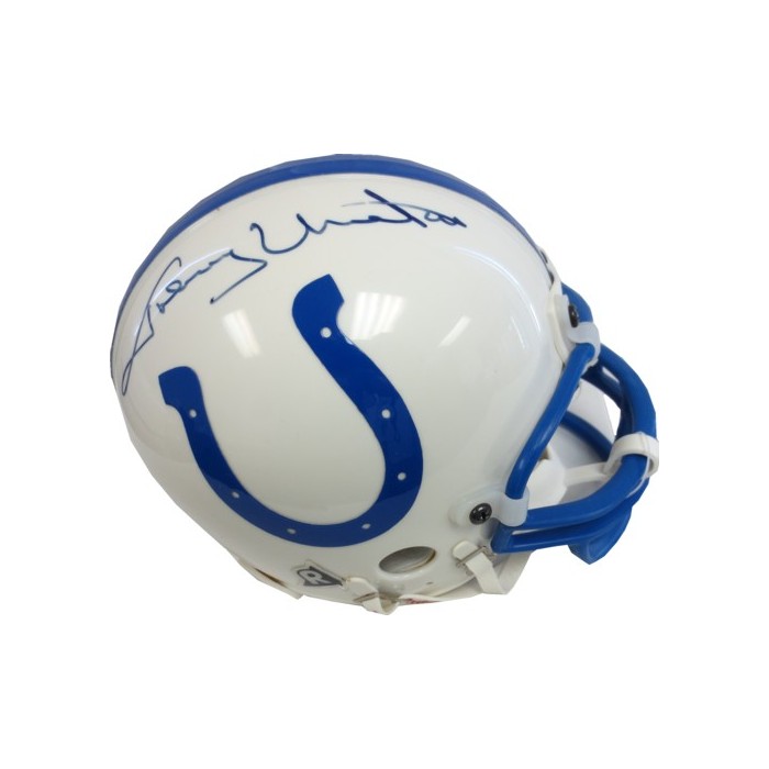 johnny unitas mini helmet