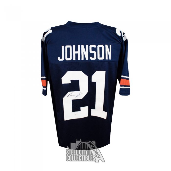 Kerryon Johnson Autographed/Signed shops Jersey JSA COA Auburn Tigers