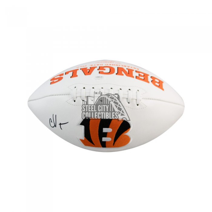 Chad Johnson Autographed Cincinnati Bengals Football - JSA COA