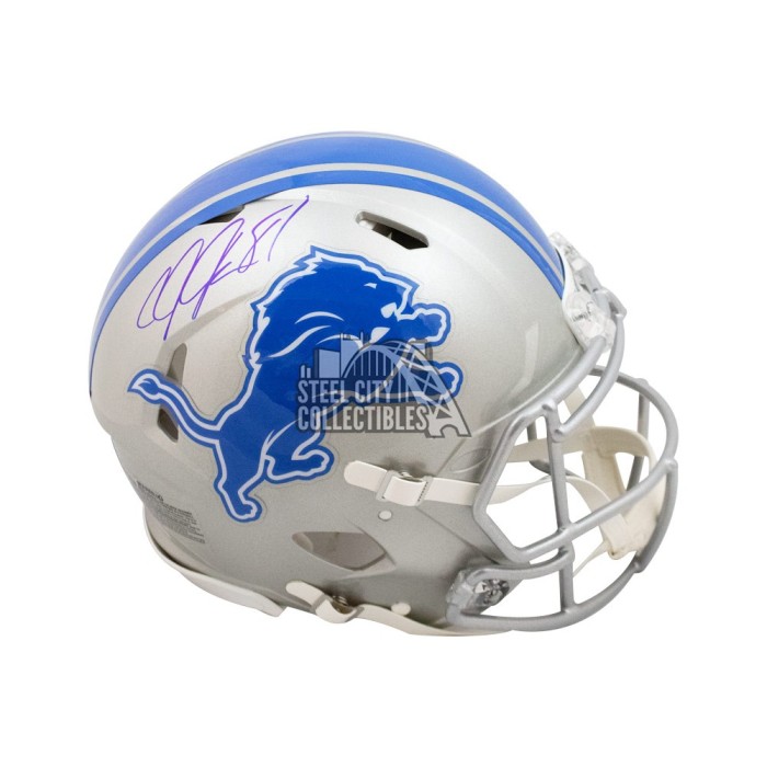 Calvin Johnson Signed Detroit Lions Speed Eclipse NFL Mini Helmet –  SPORTSCRACK