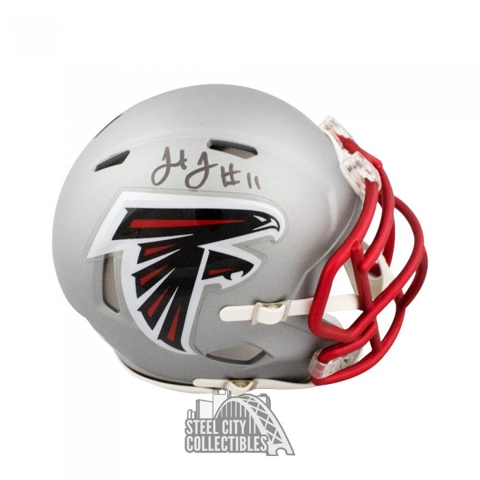 Matt Ryan / Julio Jones Dual Signed Atlanta Falcons Full Size Helmet  Autograph COA - Inscriptagraphs Memorabilia - Inscriptagraphs Memorabilia