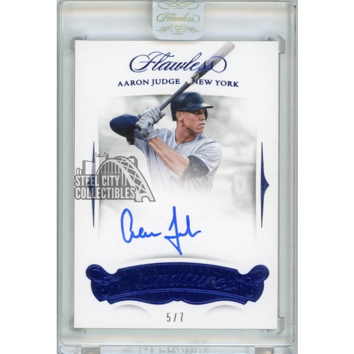 2022 Topps Now Aaron Judge on Card Auto /10 1st Career Walk-Off