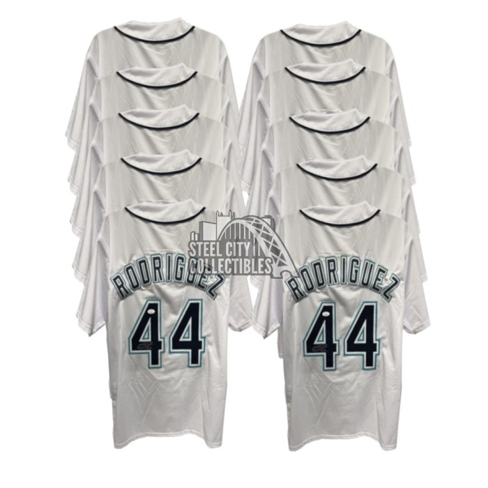 Julio Rodriguez Autographed Seattle Custom Blue Baseball Jersey - JSA