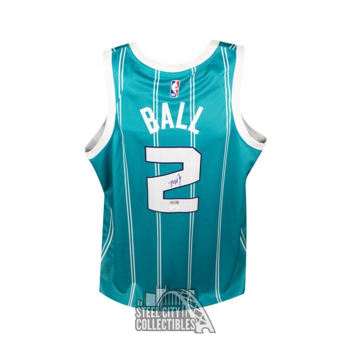Basketball JerseyCharlotteHornets Lamelo Ball Players On The  Court ;The Swing Man Sews A Jerseys From Jersey24, $76.69