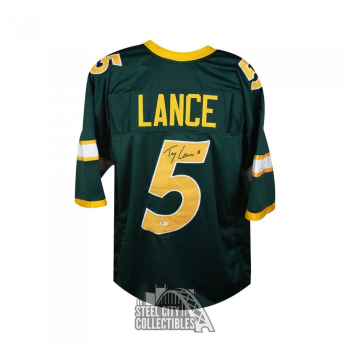 Trey Lance Autographed San Francisco Custom White Football Jersey - BAS