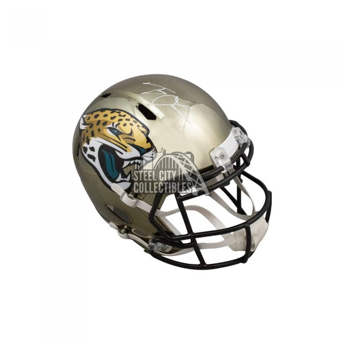 Trevor Lawrence Autographed Jacksonville Jaguars AMP Mini Football Helmet -  Fanatics (White Ink)