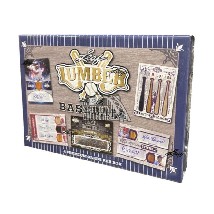 2022 Leaf Lumber Baseball Hobby Box Steel City Collectibles