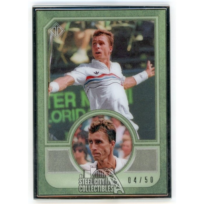 Ivan Lendl 2020 Topps Transcendent Tennis Card # 13 - /50 | Steel City ...