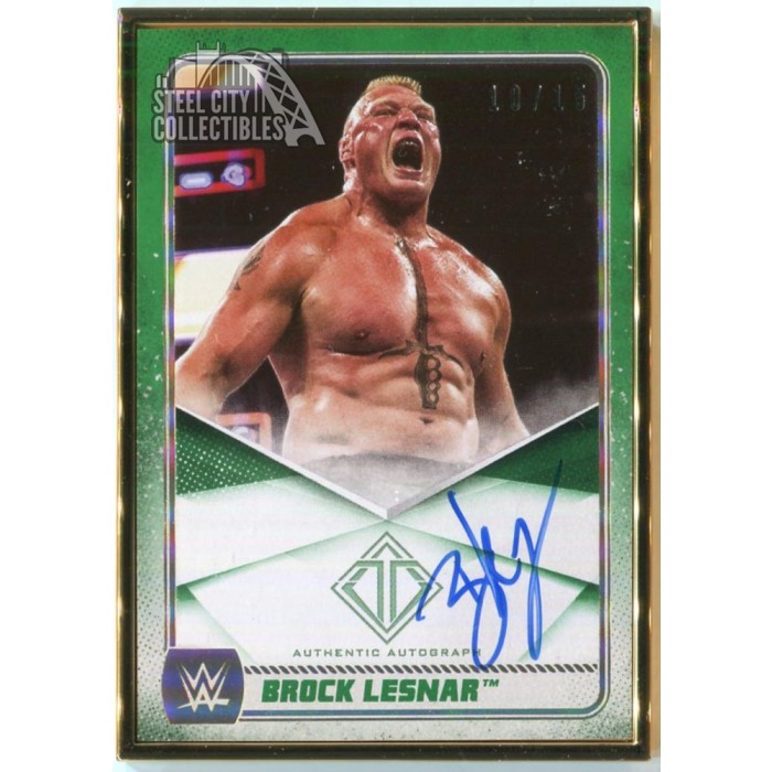 Brock Lesnar Football Cards