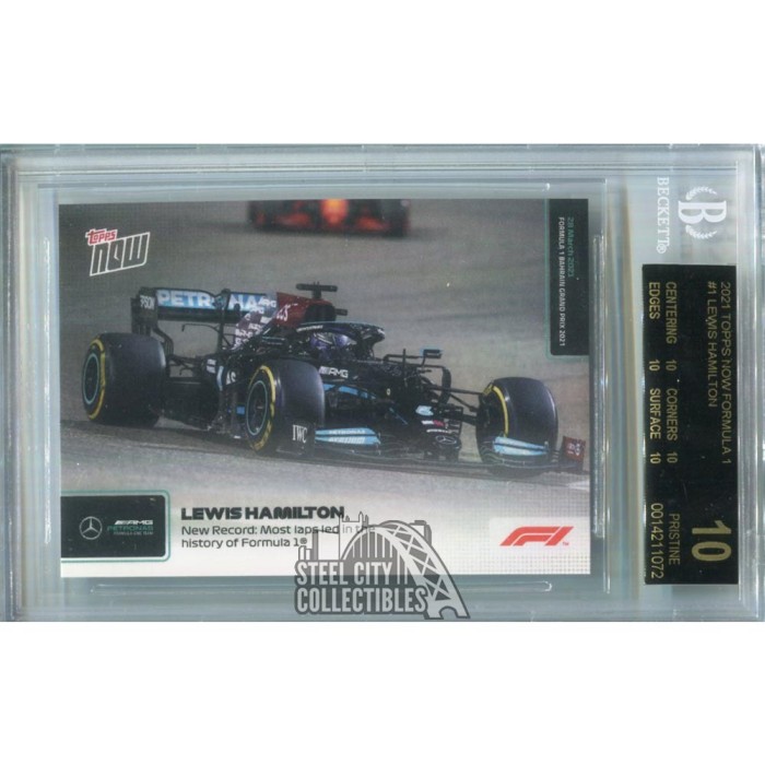 Lewis HAMILTON 2020 Topps NOW Formula One F1 - PSA 10 buy