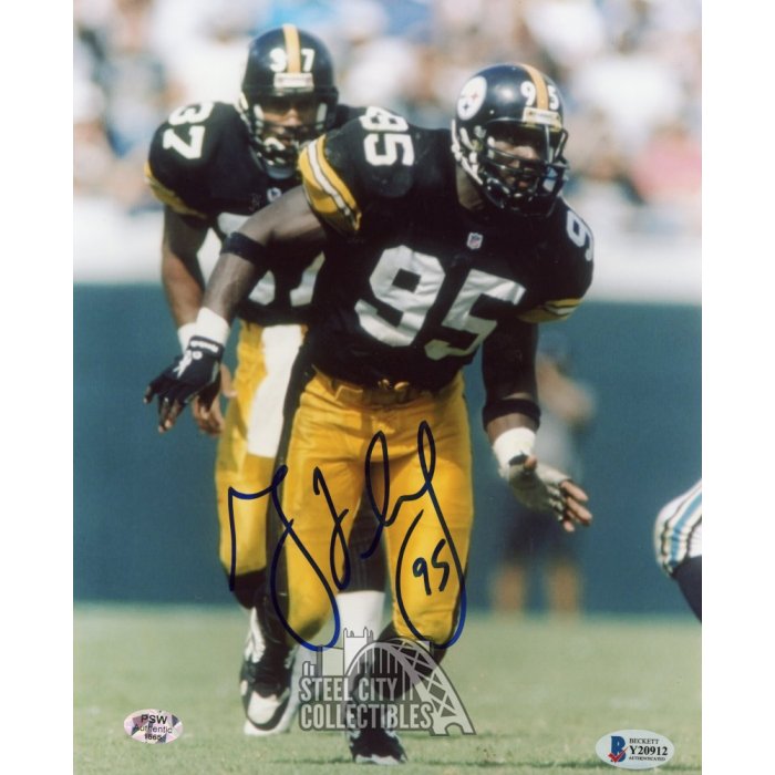 Autographed Greg Lloyd Pittsburgh Steelers 11x14 Photo with COA