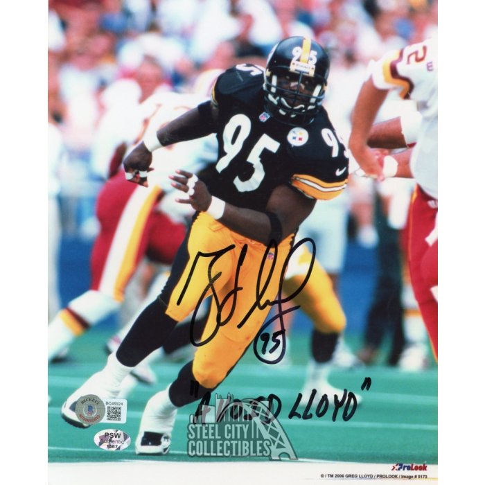 Bryan Hinkler 86 Steelers MVP Autographed Pittsburgh 8x10 Photo - BAS at  's Sports Collectibles Store