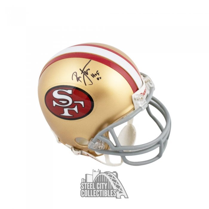 Ronnie Lott HOF 00 Autographed San Francisco 49ers Eclipse Full-Size  Football Helmet - BAS COA