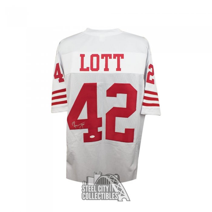 Lot Detail - 1993 Ronnie Lott NY Jets Game-Used & Autographed Road Jersey  (JSA)