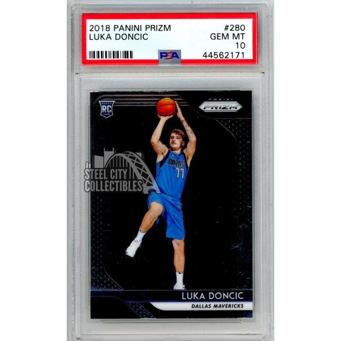 Luka Doncic 2018-19 Panini Prizm Rookie Card #280 PSA 10 Gem Mint