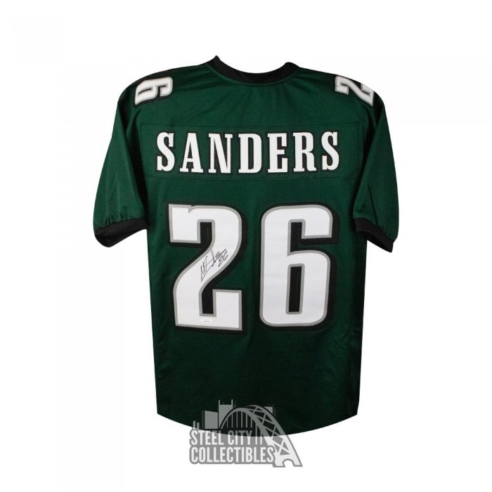 Miles Sanders Signed Custom Philadelphia Eagles Jersey JSA COA