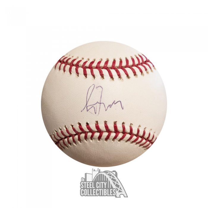 Greg Maddux HOF 14 Autographed Hall Of Fame Official MLB Baseball - BAS COA