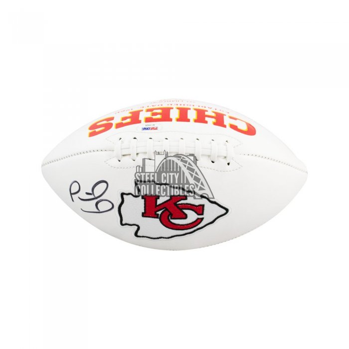 Patrick Mahomes Kansas City Chiefs Autographed White Panel Football