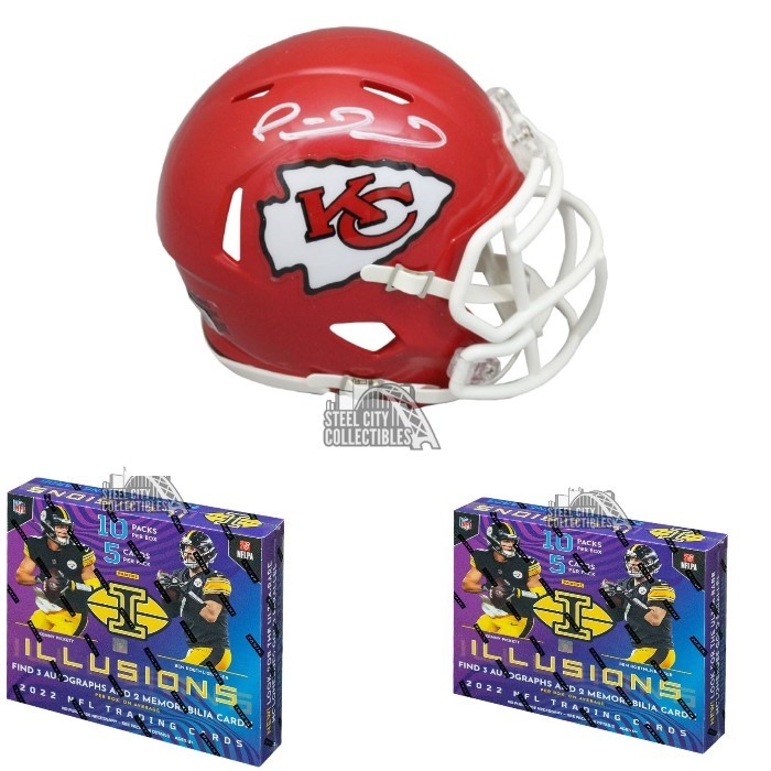 2022 Panini Certified Football Hobby 2-Box Random Division Group Break -  Prize - Patrick Mahomes Autographed Kansas City Chiefs Flash Mini Football  Helmet - BAS #3 - Tyler