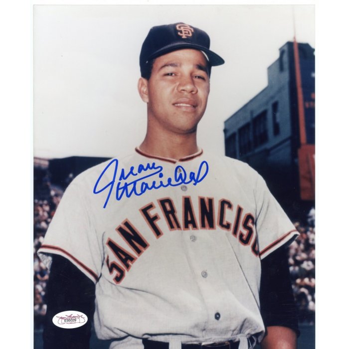 Juan Marichal Autographed San Francisco Giants F/S Souvenir Baseball Helmet  JSA