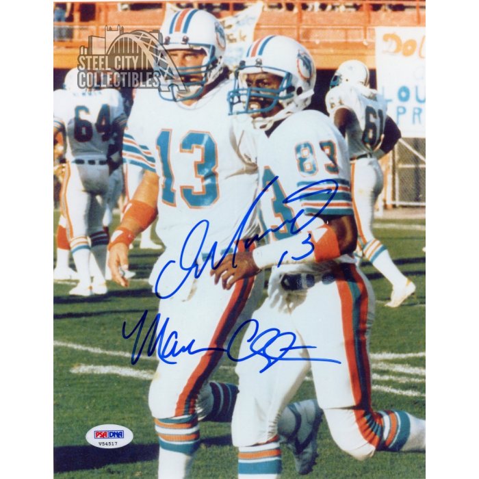 MARK CLAYTON MIAMI DOLPHINS 8X10 SPORTS PHOTO (J)