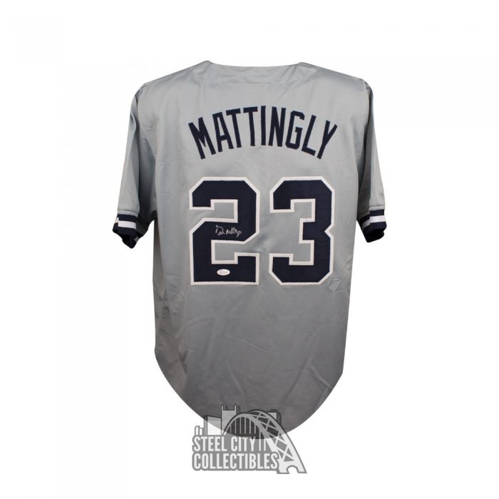 don mattingly autographed jersey