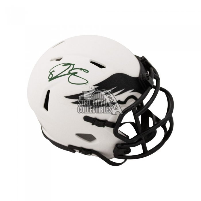 Donovan McNabb Autographed Philadelphia Eagles Flash Replica Full-Size  Football Helmet - BAS (White Ink)