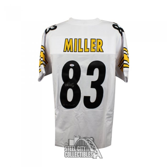 heath miller autographed jersey