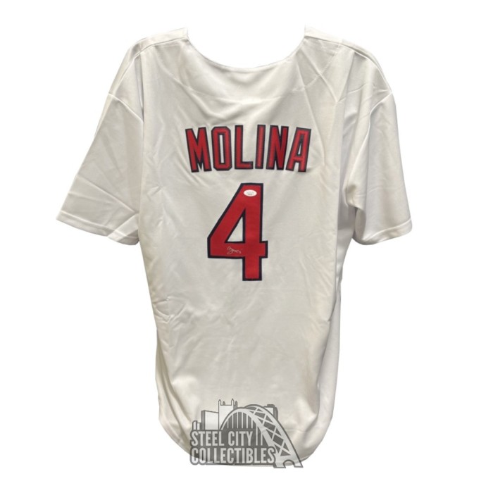 Authentic Yadier Molina 2017 All Star Jersey Cardinals Miami Marlins Game 52