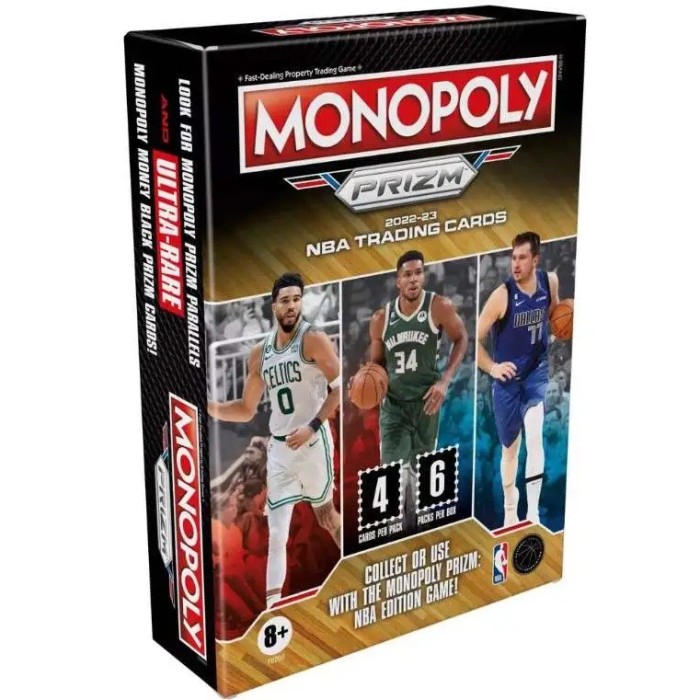 At Auction: 2022-23 Panini Prizm Monopoly Teal Wave Player Skills