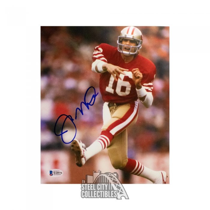 Joe Montana Autographed San Francisco 49ers 8x10 Photo